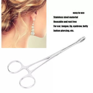 Kit de perçage corporel de formes différentes fabriqué au Pakistan pince de perçage pince de perçage aiguille pince de perçage Kit de suture Instrument médical - Product Image 4