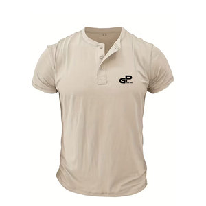 T-shirt Urbain à Ourlet Courbé pour Homme – Coupe Spéciale Confortable pour Tenue Décontractée Printemps-Été - Product Image 1