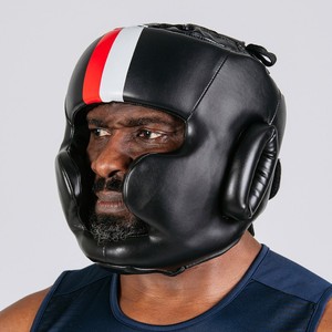 Nouveau casque de protection de tête de boxe à la mode avec logo personnalisé couleur et design MS-HG-305 de protection de tête de boxe en cuir véritable - Product Image 6