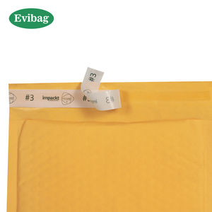 Bolsas de correo de burbujas compostables acolchadas biodegradables ecológicas personalizadas holográficas reciclables - Product Image 2
