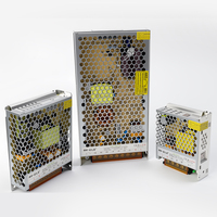 Alimentation électrique sur rail DIN personnalisable 200W, double sortie 24V DC, armoire de distribution d'alimentation industrielle, entrée 220V 8.8A