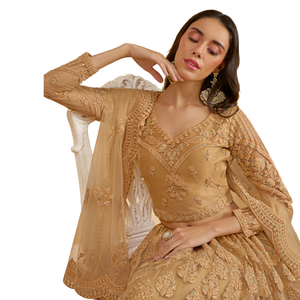 Superbe indien traditionnel Lehenga Choli belle broderie de cordon Dupatta maçonnerie lourde pour les saisons de mariage - Product Image 1