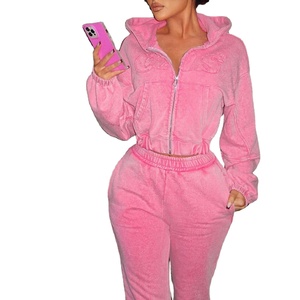 Ensemble de survêtement décontracté pour femme, coupe ajustée, sur mesure, le plus vendu - Product Image 1