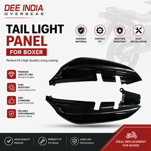 Motorcycle Tail <b>Light</b> Panel for Boxer | Rear Tail <b>Light</b> Housing | Bike Rear <b>Light</b> <b>Cover</b> - Product Image 2