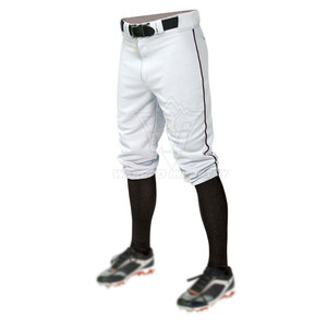Ensemble d'uniformes de baseball avec maillot personnalisé (nom et numéro) et pantalon respirant à manches courtes pour les sports scolaires ou de club, toutes tailles - Product Image 5