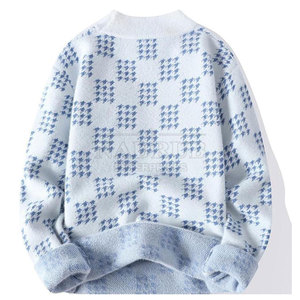 Suéter de mohair de algodón 100% de tamaño personalizado de fabricante profesional ropa de invierno transpirable precio al por mayor - Product Image 2