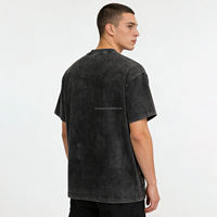 T-shirt graphique oversize unisexe effet vieilli, imprimé Statue de la Liberté, style streetwear rétro, 100% polyester respirant