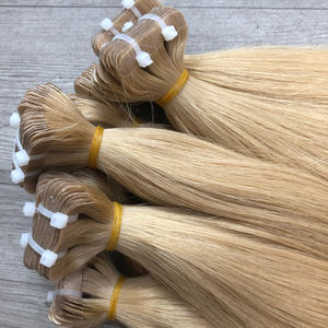 Vendeurs de cheveux alignés par cuticules brutes de haute qualité d'usine du Vietnam Extensions de cheveux de couleur blonde 100% cheveux humains - Product Image 1