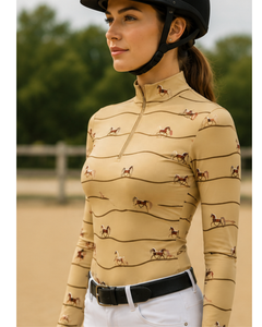 Nouvelle Arrivée - Maillot de Course Sublimé pour Femme - Haute Qualité, Respirant, Anti-Humidité, Séchage Rapide - Sous-Vêtement d'Équitation - Product Image 3