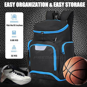 Sac de basket-ball le plus vendu au prix de gros, vêtements de sport, sac à dos de basket-ball léger avec logo personnalisé - Product Image 2
