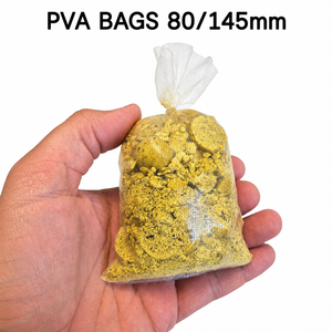 Sacs PVA 80x145mm 85x200mm 50 unités à dissolution rapide, solubles dans l'eau, pour la pêche à la carpe, accessoires de pêche au feeder - Product Image 4