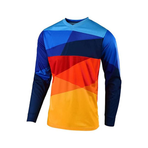 เสื้อเจอร์ซีย์สำหรับขี่มอเตอร์ไซค์เสื้อมอเตอร์ครอสพิมพ์ลายว่างเปล่า - Product Image 1