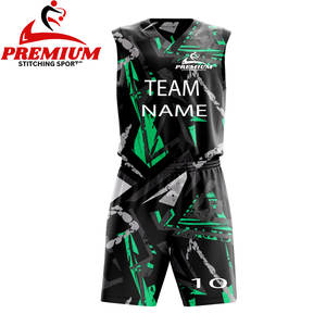 Camiseta de Baloncesto Personalizada, Conjuntos de Uniformes de Baloncesto para Hombre, Camiseta de Baloncesto Profesional Sublimada, de Secado Rápido y Transpirable - Product Image 1
