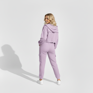 Ensemble de yoga 2 pièces pour femmes, nouveau style, grande taille, soutien-gorge côtelé et leggings de sport, séchage rapide, avec personnalisation et faible MOQ - Product Image 4