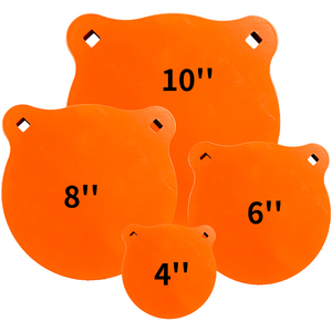 Ấn tượng tính linh hoạt chụp ngoài trời treo 3/8 "ar500 thép bóng chiêng mục tiêu - Product Image 5