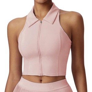 Coton pour femmes pour polo Logo personnalisé respirant tricoté vêtements de golf motif solide vêtements de sport pour les sports décontractés Viet Nam - Product Image 3