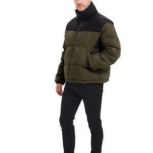 Blouson d'hiver matelassé pour homme en toile de haute qualité, personnalisé, avec col à capuche amovible, séchage rapide, respirant, style urbain - Product Image 4