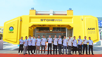 Machine à découper à fil multi-fils STONEWIN ZY-MW42 pour la découpe du granit/du marbre