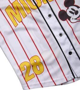 เสื้อเจอร์ซีย์เบสบอลและซอฟต์บอลสำหรับผู้ชายใส่ได้ทั้งชายและหญิงเสื้อกีฬาแห้งเร็วแบบปรับแต่งได้ - Product Image 5