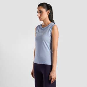 Camiseta sin mangas de punto azul claro AXE para entrenamientos - Product Image 3