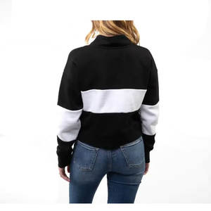 เสื้อฮู้ดไหมพรมพิมพ์ลายแบบสั่งทำพิเศษสำหรับผู้หญิง ฤดูหนาว เป็นมิตรกับสิ่งแวดล้อม ไม่หดตัว ผ้าฝ้าย 100% ป้องกันรอยยับ ระบายอากาศได้ดี - Product Image 4