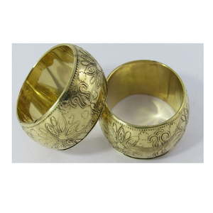 Anillo de latón 2023 para servilletas, decoración de vajilla, estilo moderno, alta calidad, última colección - Product Image 4