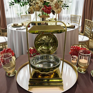 อุปกรณ์อุ่นอาหารแบบแขวนสำหรับบุฟเฟ่ต์โรงแรม ถาดอุ่นอาหารสแตนเลสสำหรับเสิร์ฟอาหาร งานจัดเลี้ยง งานแต่งงาน - Product Image 1