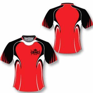 100% Polyester Logo personnalisé ensemble de vêtements de sport respirant football et rugby maillot de football avec short couleur unie vêtements respirants - Product Image 5