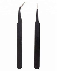 แหนบต่อขนตา KIMBEL KE-ET-1076 รุ่น Professional ผลิตจากสแตนเลสเคลือบทองพลาสม่า ปลายเรียบเนียน จัดเรียงตัวอย่างสมบูรณ์แบบ คุณภาพสูง - Product Image 5