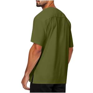T-shirts pour hommes à épaules tombantes surdimensionnés de haute qualité 100% coton 280 GSM imprimé col rond coupe ample T-shirt surdimensionné pour hommes - Product Image 3