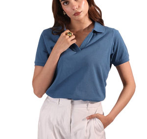 Hot Selling Women's Classic <b>Polo</b> <b>Shirts</b> with Custom Logo Embroidery Decoration Wholesale Training Wear for Winter Cheap Price - Product Image 1
