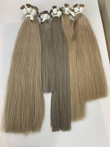 Haute qualité 100% vierge non traitée Remy Extension de cheveux naturel noir vietnamien cheveux humains disponibles en longueurs 15cm 100cm - Product Image 2