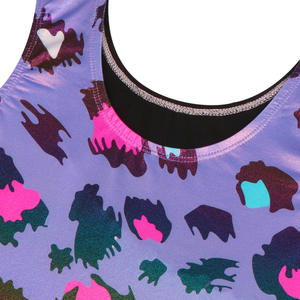 Robe de danse athlétique pour filles, justaucorps de gymnastique pour enfants, costume de ballet, tenue de scène pour femmes - Product Image 2