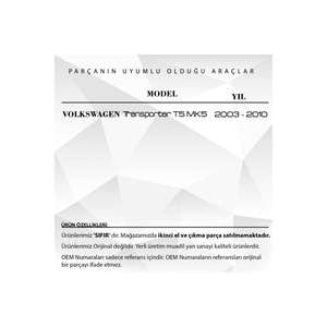 Réflecteur de pare-chocs arrière pour Volkswagen Transporter T5-gauche - Product Image 3