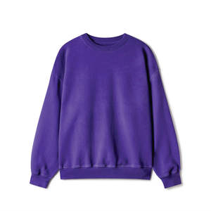 Sudadera Personalizada con Cuello Redondo 2026, Sudadera Gruesa de Forro Polar para Hombre, Manga Larga, Lisa - Product Image 1