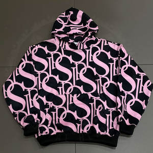 SDL HOODIES Con diamante hip hop personalizado invierno Transpirable Sudadera con capucha negro 500 GSM fabricantes 100% algodón sudaderas con capucha para hombres - Product Image 1