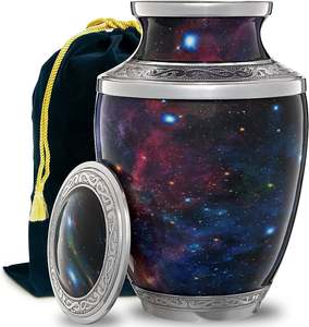 โกศอลูมิเนียมสำหรับขี้เถ้าจากมนุษย์ผลิตในอินเดีย - Product Image 1