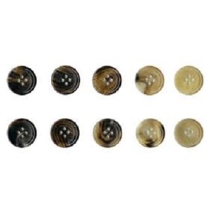 กระดุมรูปเขาควายสำหรับกระเป๋าถือเสื้อผ้า - Product Image 1