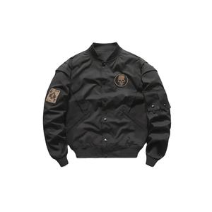 Veste décontractée pour homme XiangHong, style safari, en toile imperméable, col montant, fermeture éclair sur le devant, logo, service OEM, vente en gros - Product Image 4