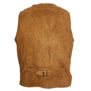 Chaleco de Cuero para Hombre, Ligero, Elegante, Sin Mangas, Clásico, Informal - Product Image 4