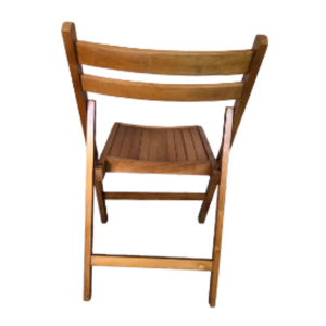 La mejor silla plegable de jardín hecha de madera de teca maciza y con un diseño moderno y minimalista. - Product Image 3