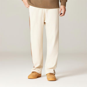 Pantalones de chándal deportivos informales de cintura media-alta Color rayado bordado Jogger Baggy Heavyweight Nylon Cargo Loose Fit Work - Product Image 5