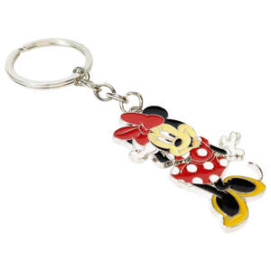 MUESTRA RETAIL H.E.R. Llavero Temático de Accesorios, Metal Real, Duradero, con Personaje de Minnie, para Mayores de 3 Años, Hecho en PRC - Product Image 1