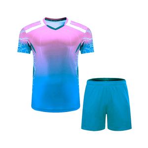 Nouveau 2026 Ensemble de maillot de badminton pour homme 100% Polyester, Impression personnalisée, Haute qualité, Séchage rapide, Sublimation, Logo frontal, Vente en gros - Product Image 1