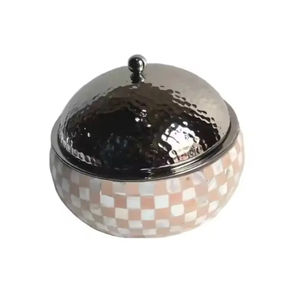 Cazuela de olla caliente de doble pared con tapa martillada elegante, perfecta para catering de hoteles y eventos, diseño aislado para mantener la comida caliente - Product Image 1