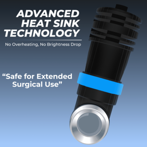 Lámpara Quirúrgica LED Recargable OTICA para Cirugía Dental y ORL con Certificación CE, Temperatura de Color 5900K, Clase I - Product Image 5