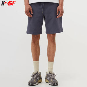Short d'entraînement de gymnastique à motif solide pour hommes avec fonction de séchage rapide Short d'entraînement écologique pour la course à pied et le jogging avec poches - Product Image 5