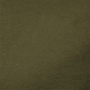 T-shirt à manches longues pour homme, vert olive, manches raglan, coupe classique, col rond, tricoté, 100% coton, pull-over, vêtement d'automne, bicolore - Product Image 5