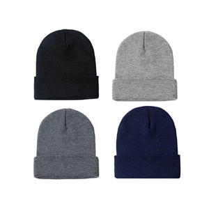 Gorro de Punto con Logotipo Bordado Personalizado para Mujer Adulta, Diseño Personalizado con Pedrería para Ropa Deportiva Informal de Invierno - Product Image 1