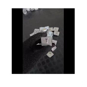 Venta directa de fábrica, botón pulsador cuadrado de acero inoxidable para paneles de ascensor para villas residenciales, hoteles, hospitales, Apartamentos - Product Image 1